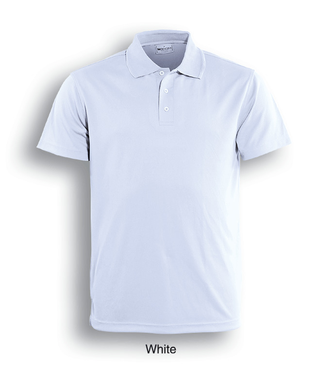 Bocini Basic Mens White Polo Tshirt Xtra Xtra Large