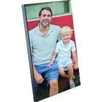 Chromaluxe 4286 Chamfer Wall Panel w/Black Edge 8" x 10"