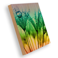 ChromaLuxe Sublimation Blank Natural Wood Photo Panel - 5" x 7"