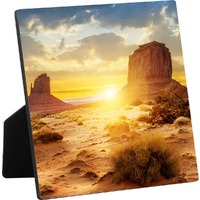 Chromaluxe Flat Top Gloss White Hardboard Photo Panel With Easel