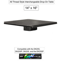 DK 14 x 16 Table - All Thread Style