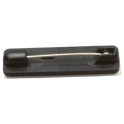 32mm x 7mm Black Self Adhesive Pins