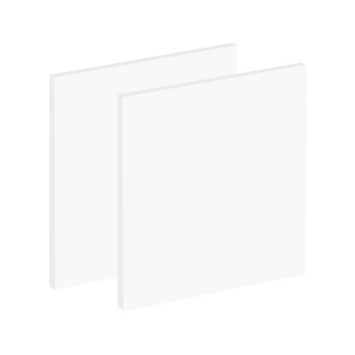 Unisub Gloss white acrylic 1/2 sheet