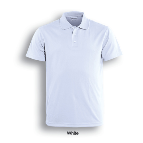 Bocini Kids White Short Sleeve Polo Breezeway Polo Shirt