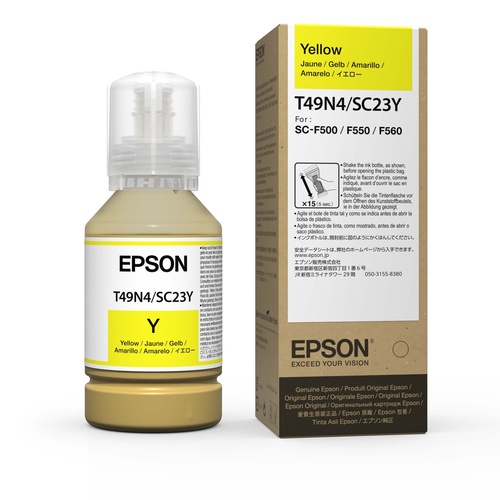 Epson Dye Sublimation Ink for F560 Yellow 140ml