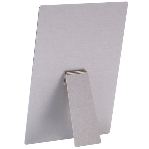 Chromaluxe 4696 48mm x 124mm Silver Metal Easel for Aluminium Photo Panels pack of 100