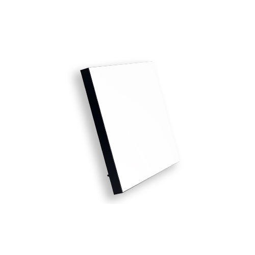 ChromaLuxe Wood Panels w/ Kickstand Gloss White/Black Back MDF 5" x 7" Box of 27