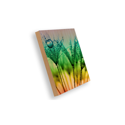 ChromaLuxe Sublimation Blank Natural Wood Photo Panel - 5" x 7"