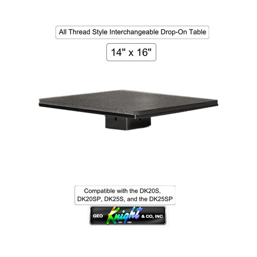 DK 14 x 16 Table - All Thread Style