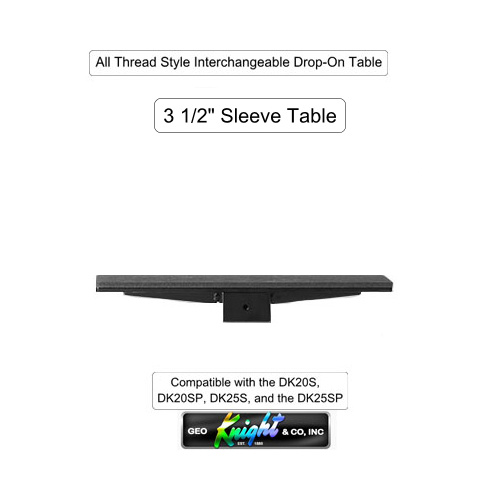 DK 3 1/2" Sleeve Table - All Thread Style