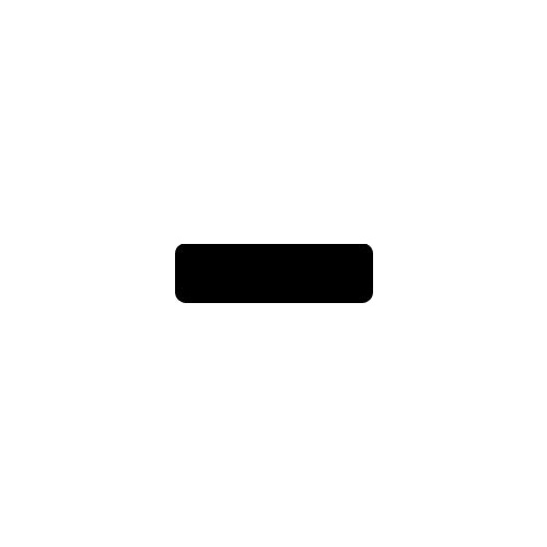 White 64mm x 19mm 1.5mm Black ABS plastic with adhesive backing
