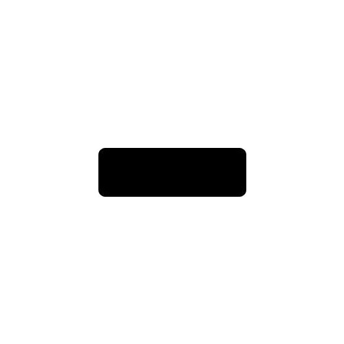 White 76mm x 25mm 1.5mm ABS plastic with adhesive backing
