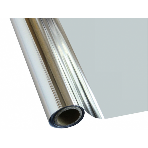 IColor Hot Stamping Foil - Bright Silver 12.5in x 20' (318mm x 6.1m) Roll
