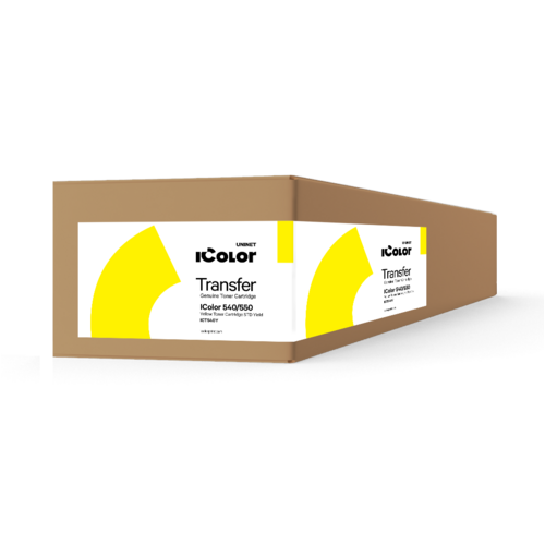 IColor 540/550 Glossy Yellow toner cartridge for Underprint™ Applications STD Yield (3 000 pages)