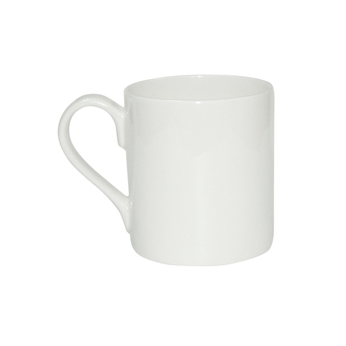 8oz White Balmoral Sublimation Coffee Mugs Carton of 48