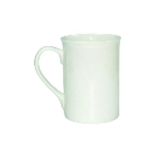 10oz White Lincoln Sublimation Coffee Mug with White Size 2 Mug Box