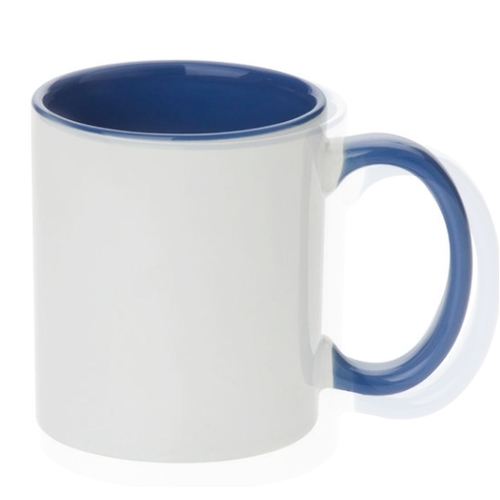 Cambridge Blue Inner and Handle 11oz Carton 36 Mugs