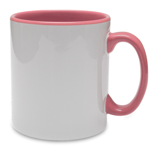 Pink Inner and Handle 11oz Mug + Mug Box