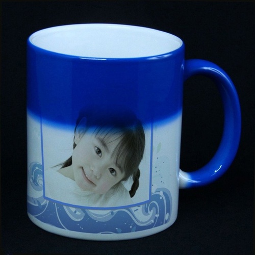 11 OZ Wow Colour Change Sublimation Mugs 