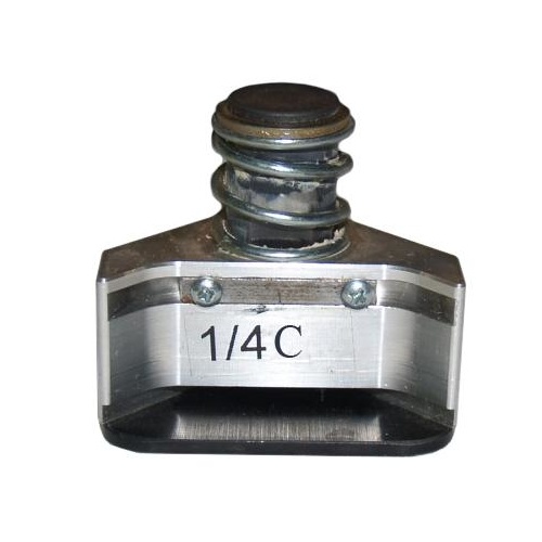 1/4" Concave Die for the Accucutter CM40