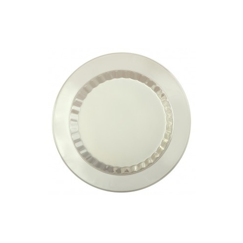 Silver Plate & Border 17.5cm