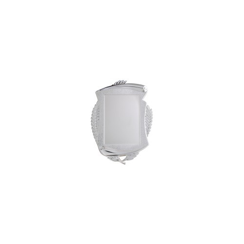 Silver Plaque Laurel 24cm X 18cm