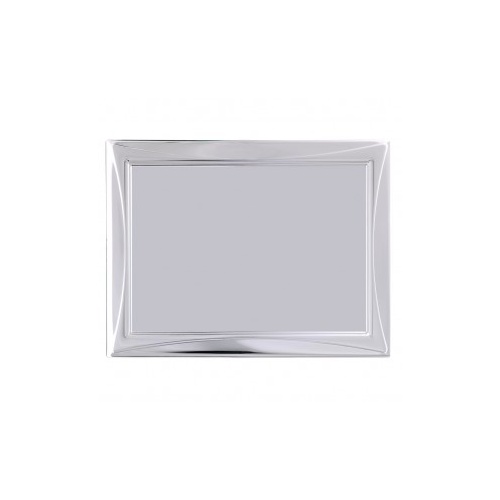 Silver Plaque Scallop 15cm X 10cm