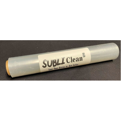 IColor™ Subli-Clean transparent dye sublimation roll for hard surfaces (8.5 in x 100 ft roll)