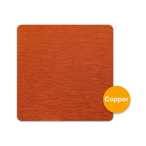 Ultracoat Copper Aluminium Sheets 305mm x 610mm