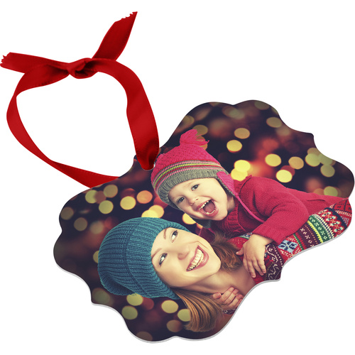 Double-side aluminum Christmas Ornament * Sublimation