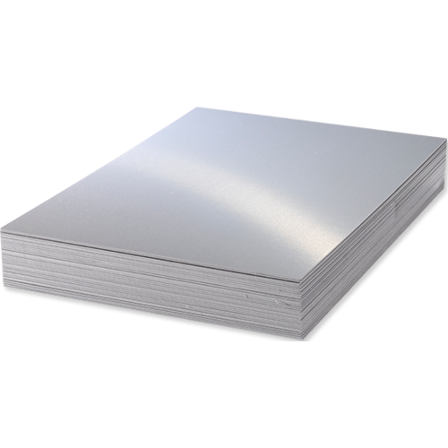 Unisub Gloss Clear Aluminium Sheetstock 12" x 24" 