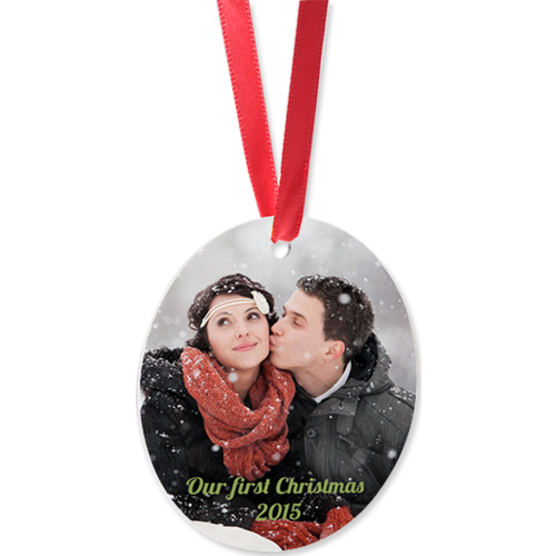 Unisub 4599 Semi Gloss White Aluminium Single Sided Ornament 70mm Round 
