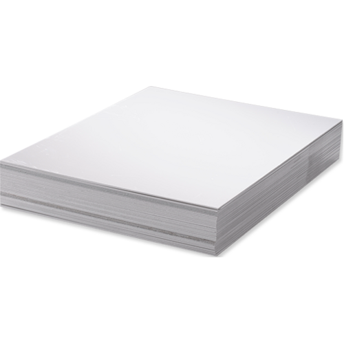 Unisub Gloss White 1 Sided Aluminium Sheet Stock - 591mm x 1194mm x .7mm Box of 10