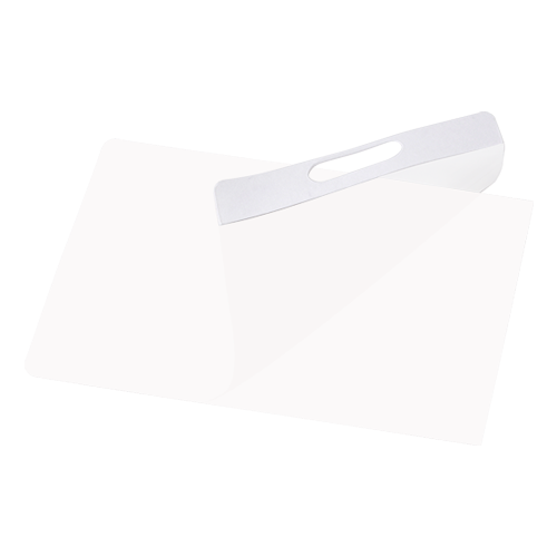 Unisub 5658 Business Card Clear Overlay for Bag Tag (5655) 64mm x 108mm