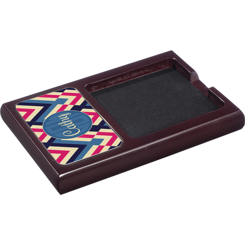 Unisub 5784 Mahogany Sticky Note Holder With Aluminium Insert 5733 108mm x 159mm Box of 10