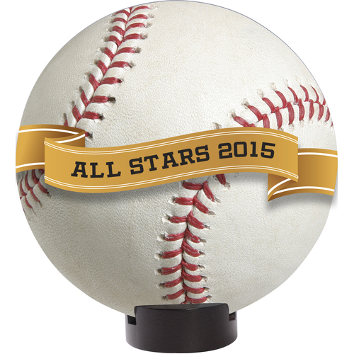 Unisub 5804 Wooden Stand for Streamline Awards 51mm Round Box of 20