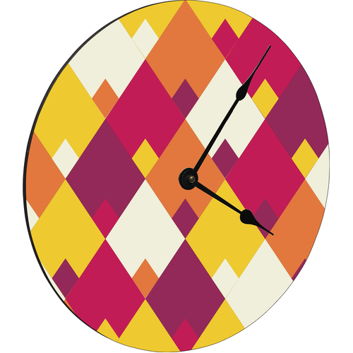 Unisub 5823 Wall Clock 290mm Round Box of 10