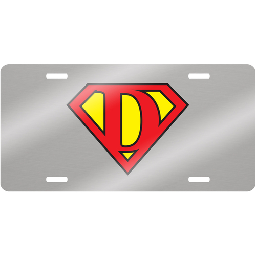 Unisub Gloss Clear Aluminium 149mm x 301mm Licence Plate Box of 50