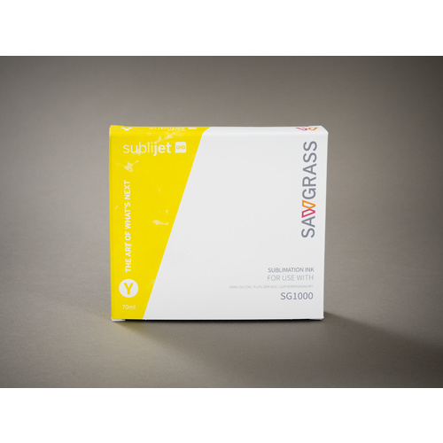 SG1000 SubliJet-UHD Ink Extended Cart - Yellow (70ml)
